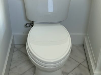 New Toilet Installation